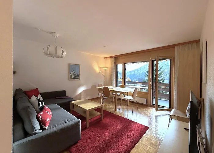 Apartament Schwarzhorn 3- Komplett Renoviert, Tolle Aussicht! Leukerbad